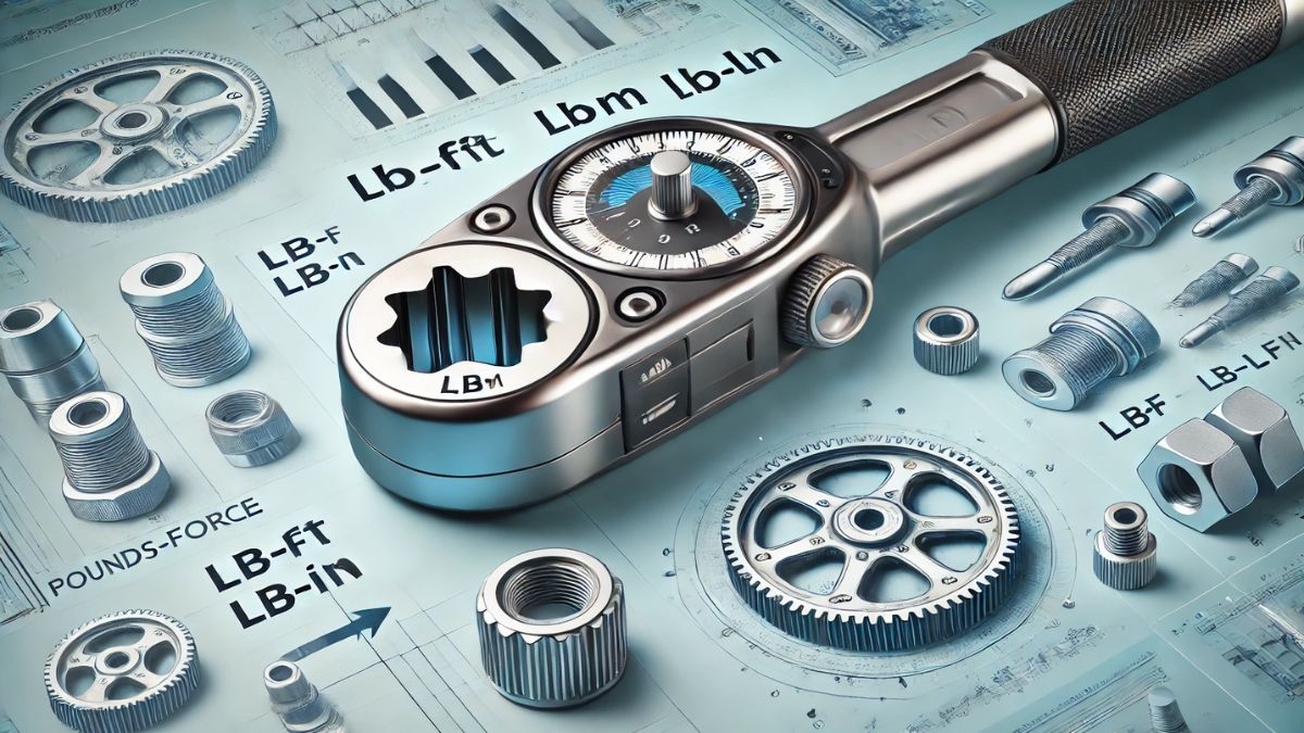 lb lbm and lbf torque wrench